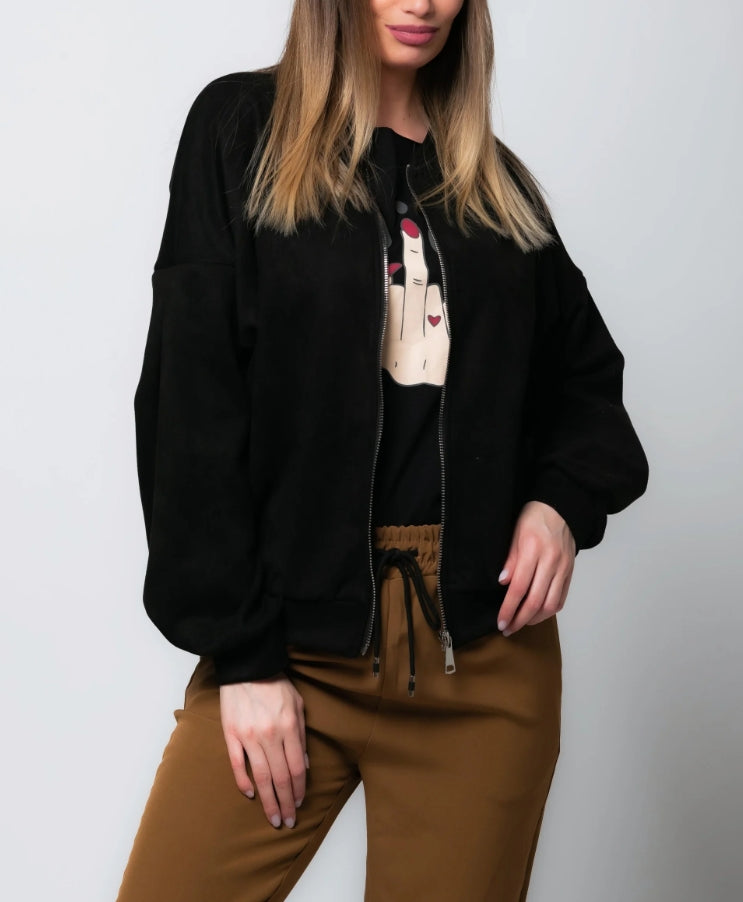 Ilona® | Veste Bomber en Suède