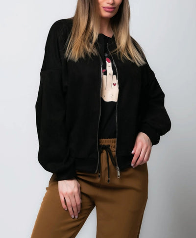Ilona® | Veste Bomber en Suède