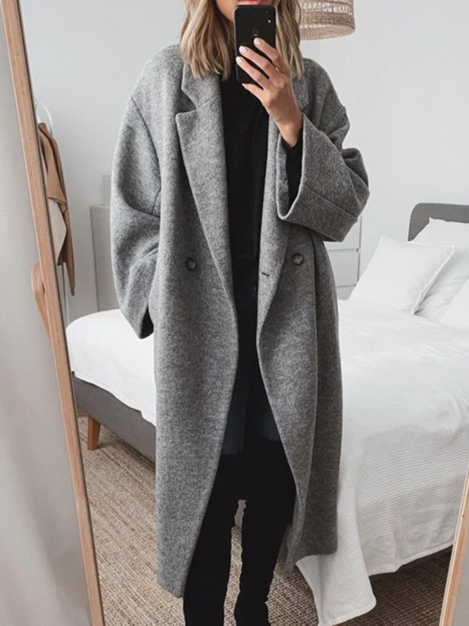 Margareta® | Manteau en laine surdimensionné