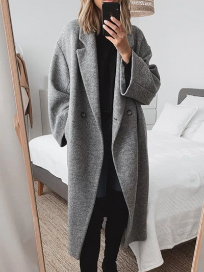 Margareta® | Manteau en laine surdimensionné