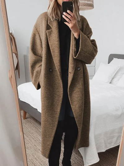 Margareta® | Manteau en laine surdimensionné