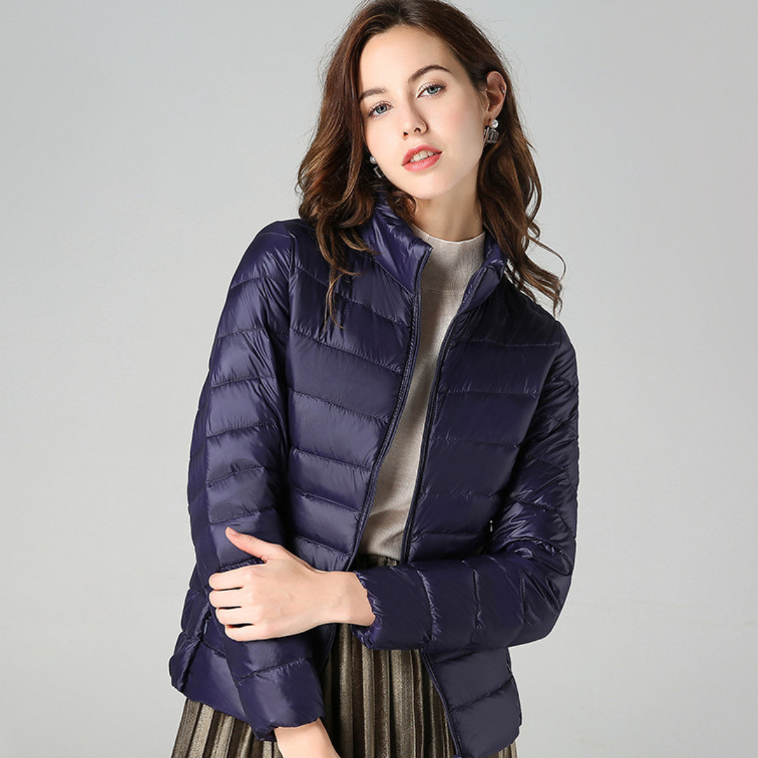 Theresia® | Nouvelle veste d'hiver ultralégère avec plumes de canard blanc