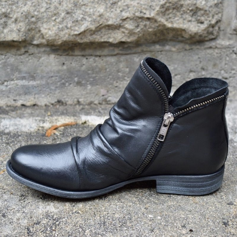 Leni® | Bottines élégantes avec fermeture éclair