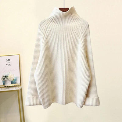 Mira® - Ensemble tricot élégant avec pull à col roulé