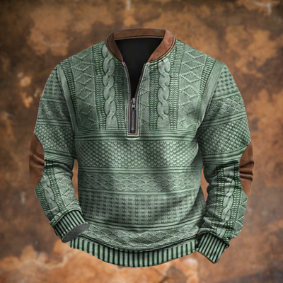 Markus® | Pull en tricot avec détail de fermeture éclair