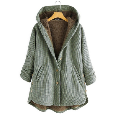 Rosa® | Manteau à capuche à carreaux