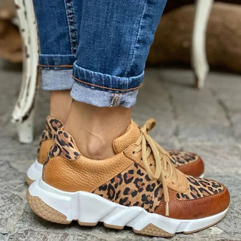 Gabi® | Baskets léopard confortables