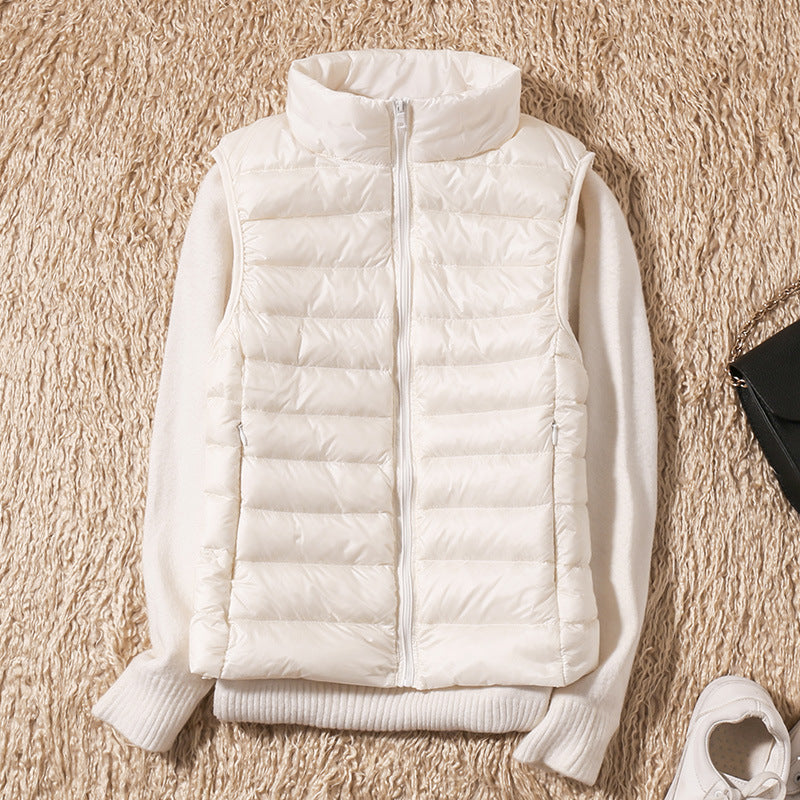Sibylle® | Nouvelle veste d'hiver avec plumes de canard blanc