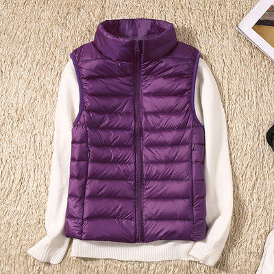 Sibylle® | Nouvelle veste d'hiver avec plumes de canard blanc