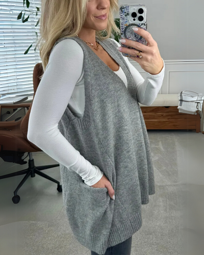 AROLA | Gilet en tricot confortable