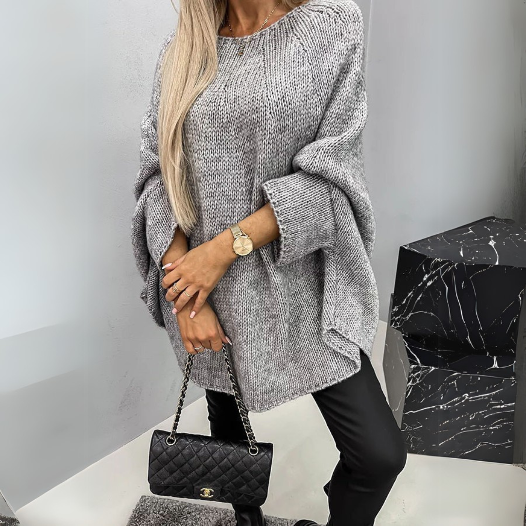 Isabelle | Pull élégant pour femmes avec col rond