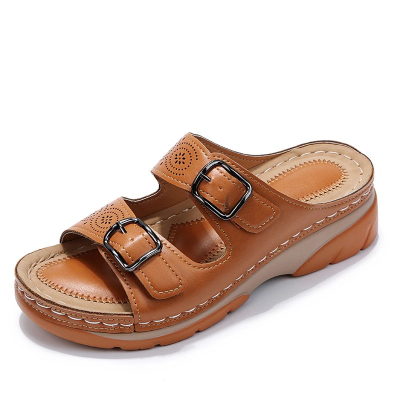 Ina® | Sandales en cuir orthopédiques