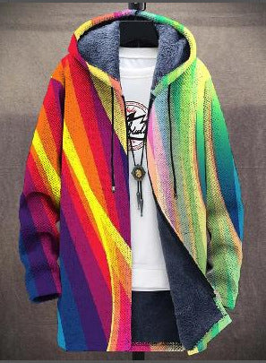 Peter® | Sweat à capuche inspiré de l'art et luxueux
