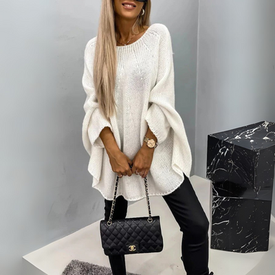 Isabelle | Pull élégant pour femmes avec col rond