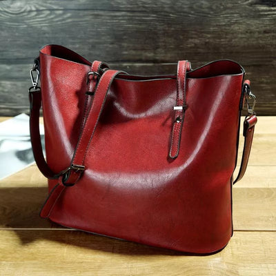 Doris® | Sac en cuir vintage avec bandoulière