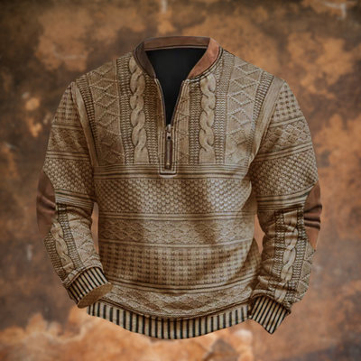 Markus® | Pull en tricot avec détail de fermeture éclair