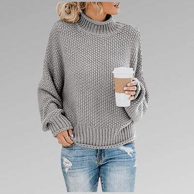 Anja® | Pull avec col montant