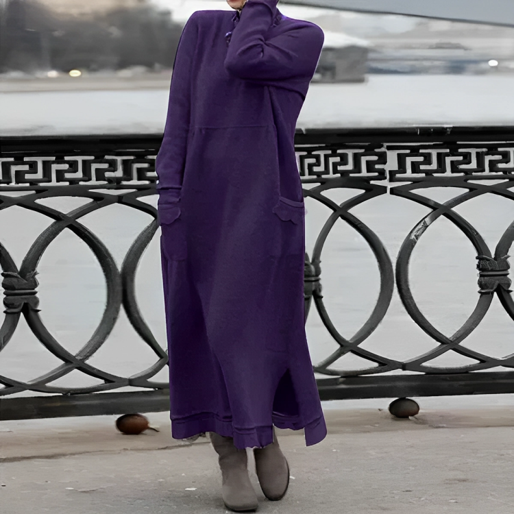 GRETA | Robe d'hiver confortable