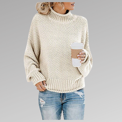 Anja® | Pull avec col montant