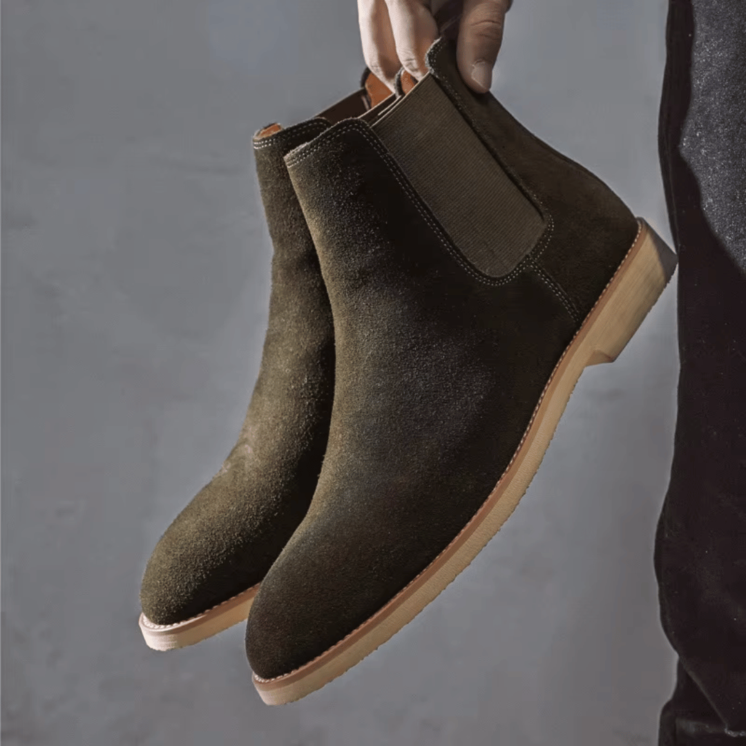 Bradley | Bottes Chelsea en daim