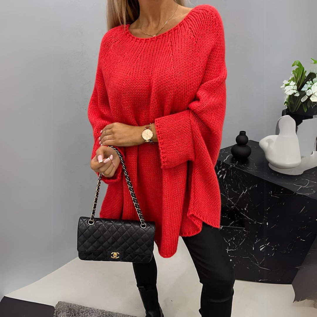 Isabelle | Pull élégant pour femmes avec col rond