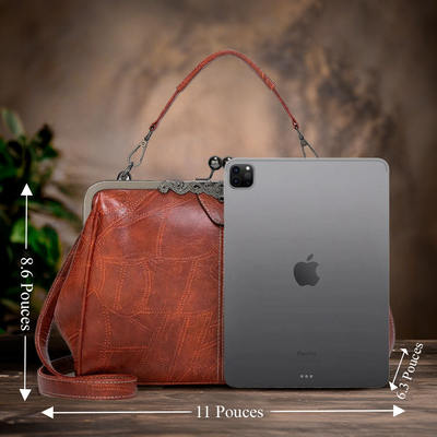 Johanna™ | Sac à bandoulière en cuir au charme classique