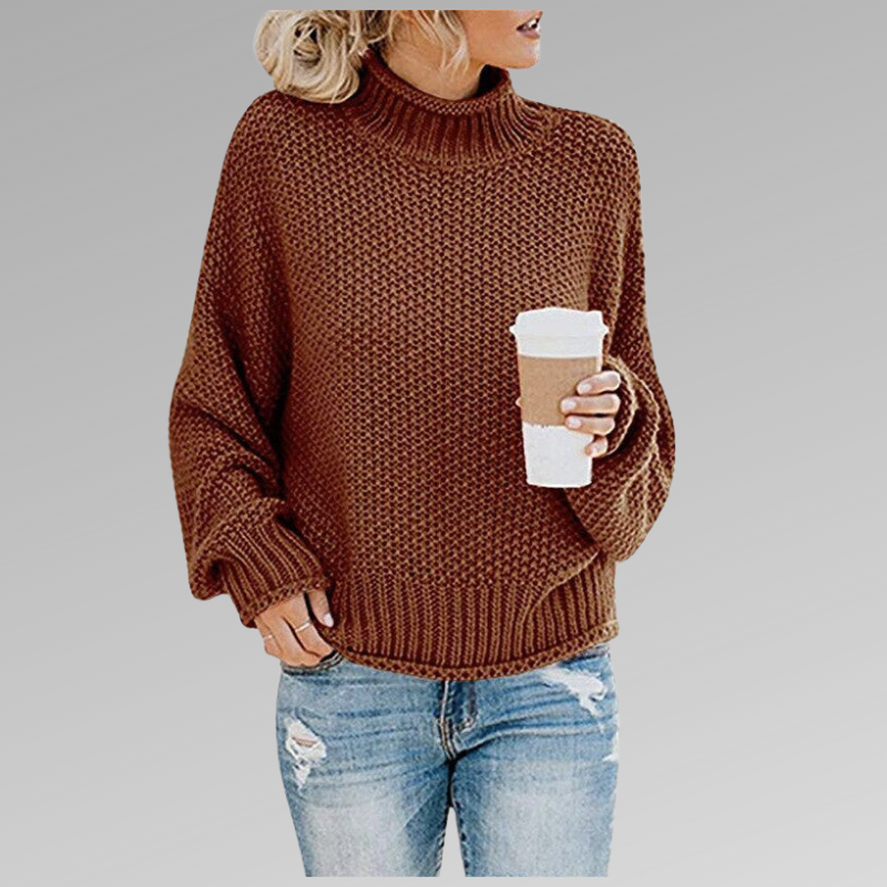 Anja® | Pull avec col montant