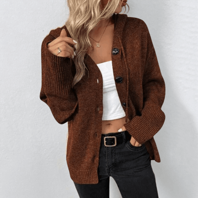 Brittan | Cardigan en tricot avec boutons