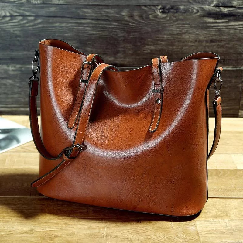 Doris® | Sac en cuir vintage avec bandoulière