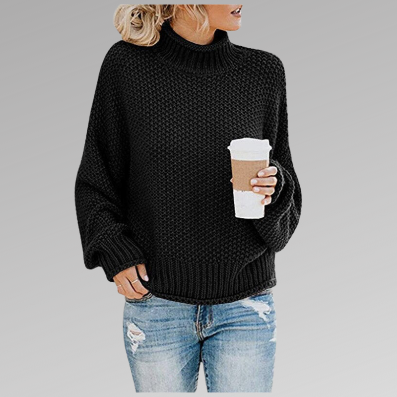 Anja® | Pull avec col montant