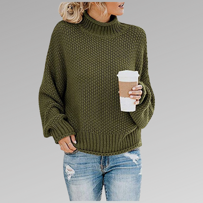 Anja® | Pull avec col montant