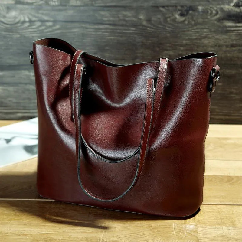 Doris® | Sac en cuir vintage avec bandoulière