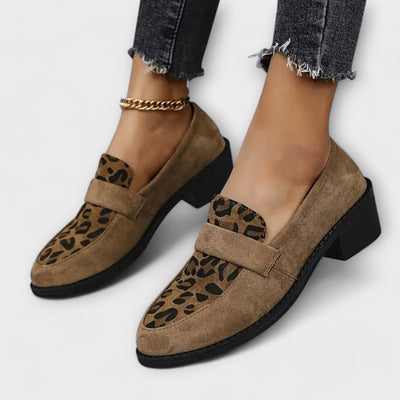 Dora® | Chaussures élégantes avec motif léopard