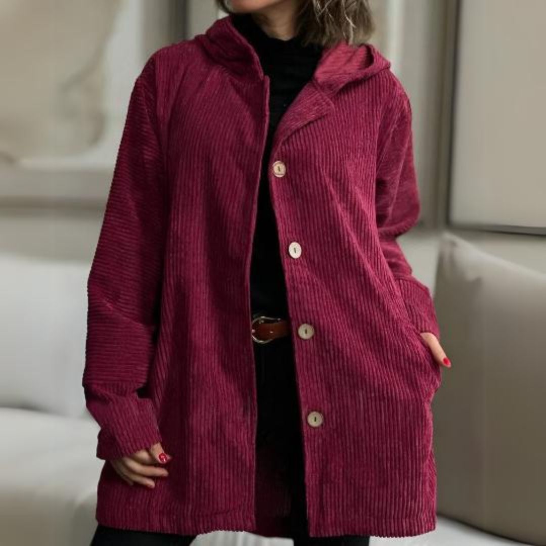 CALLISTA | Veste élégante à côtes