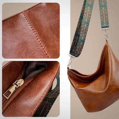 Agnes™ | Sac à bandoulière en cuir vintage