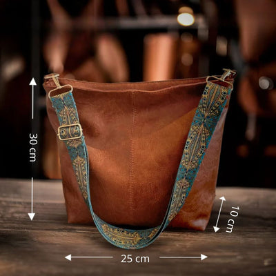 Agnes™ | Sac à bandoulière en cuir vintage