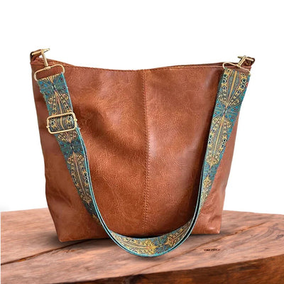 Agnes™ | Sac à bandoulière en cuir vintage