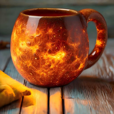 Lueur de Lave | Tasse – La puissance du feu et de la terre dans chaque gorgée