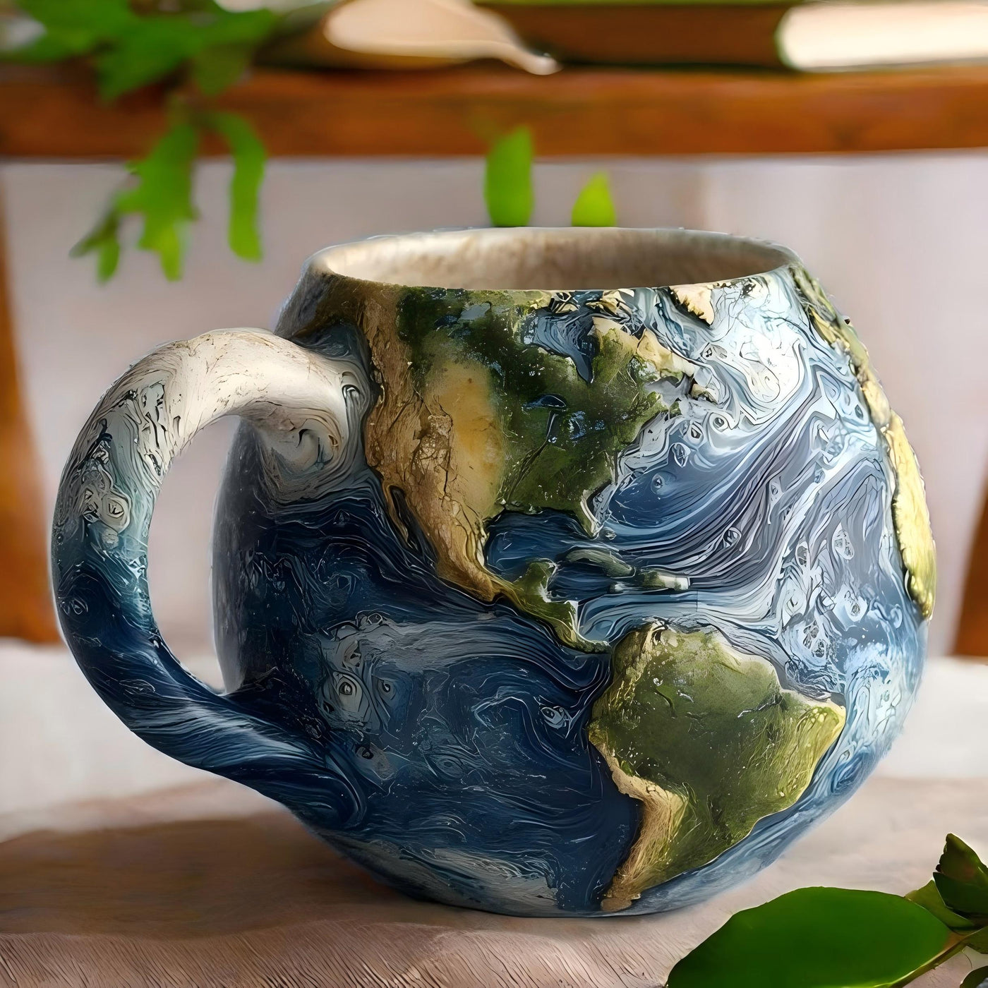 🌍 TerraMug™ – Bois le monde entre tes mains