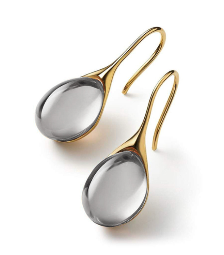 Strahlend - Boucles d'oreilles en cristal en forme de goutte