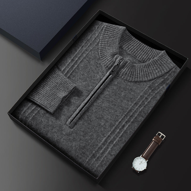 Cardigan - Tissu mélangé doux et tricot dense qui conserve sa forme plate