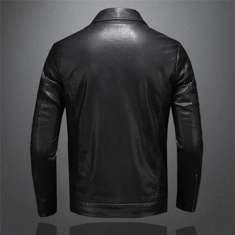 Kevin® | Veste en cuir décontractée