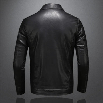 Kevin® | Veste en cuir décontractée