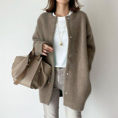 Clara® | Cardigan en Cachemire Élégant