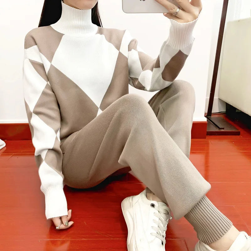Pia® | Ensemble Deux Pièces Confortable et Élégant