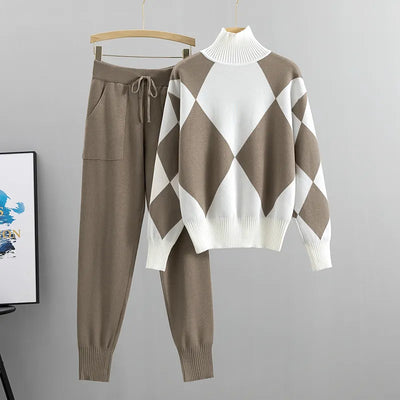 Pia® | Ensemble Deux Pièces Confortable et Élégant