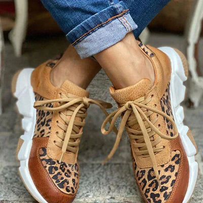 Gabi® | Baskets léopard confortables