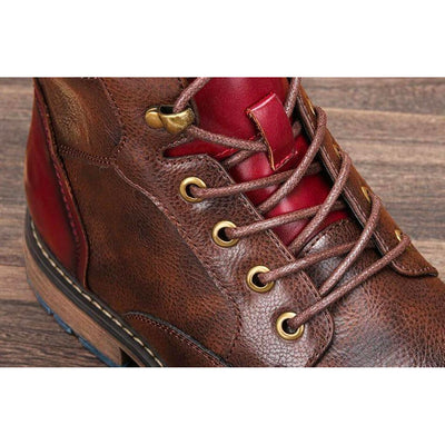Leonhard® | Bottines Oxford en cuir véritable