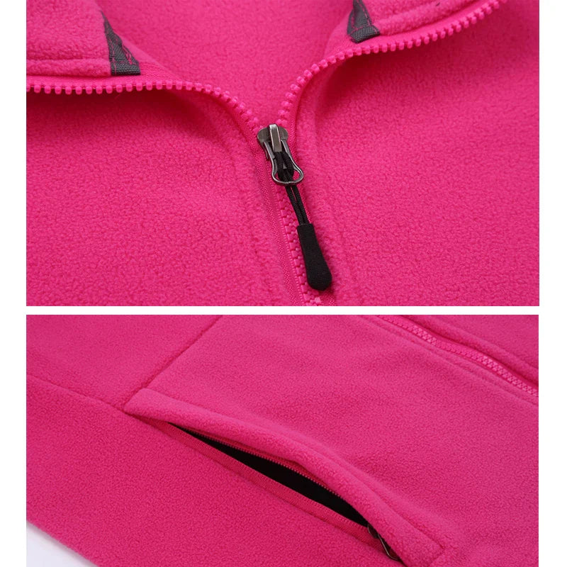 Marlene-Sophie® | Veste en polaire extérieure pour femmes et hommes chaude et respirante