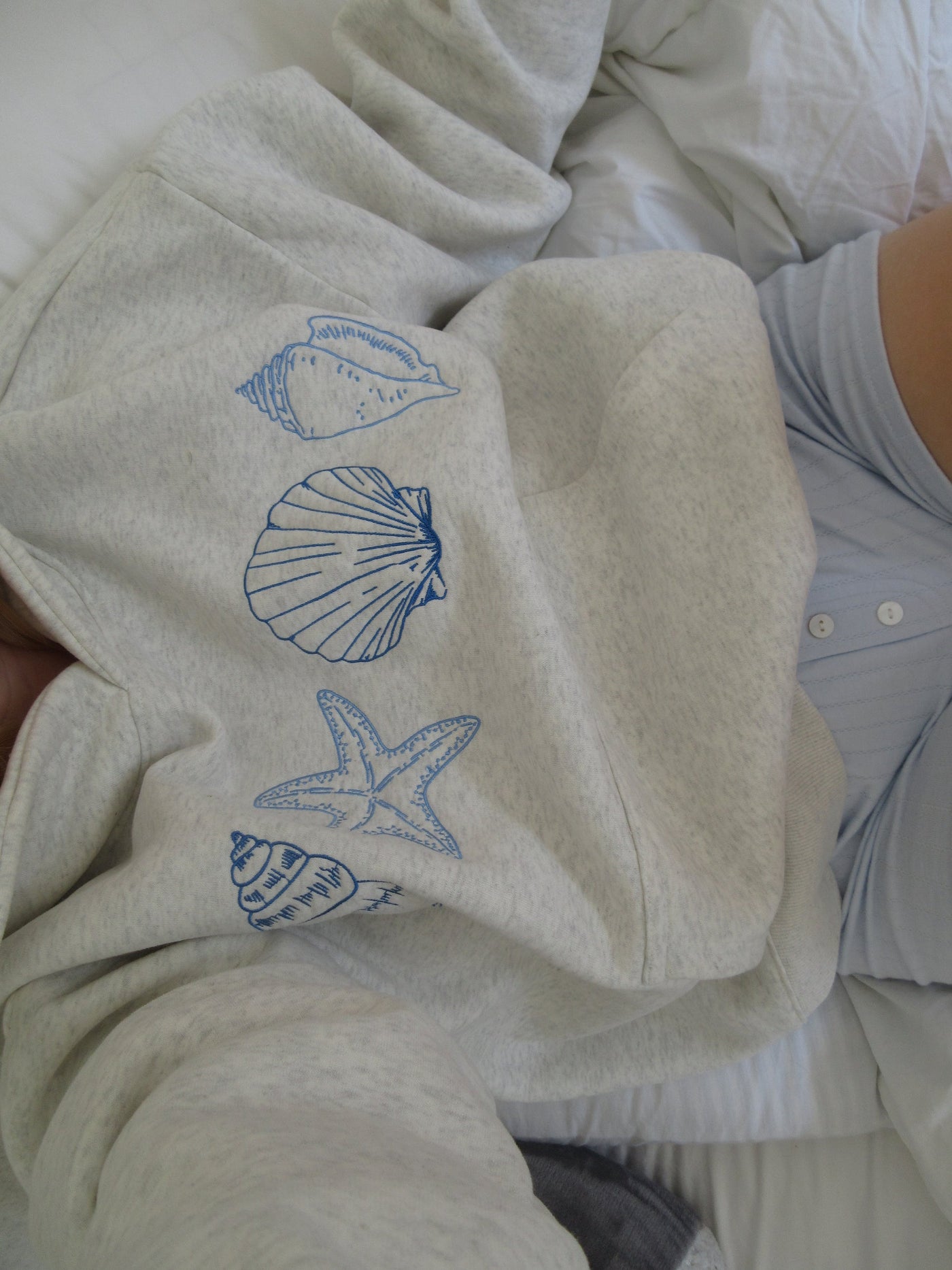 Ocenia | Sweatshirt Unisexe avec Coquillages